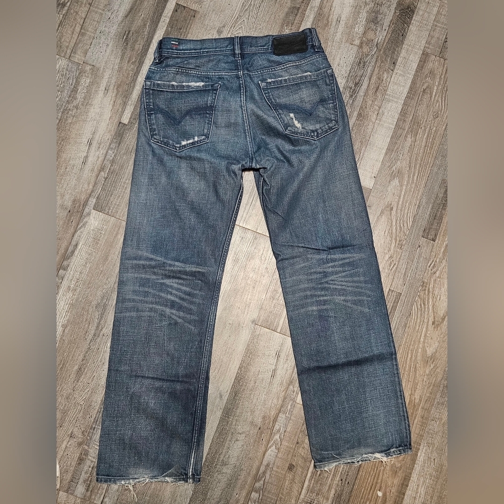 💙Diesel Jeans Almost Vinta Italian  31x30 Bootcut Button Jeans - Picture 5 of 15